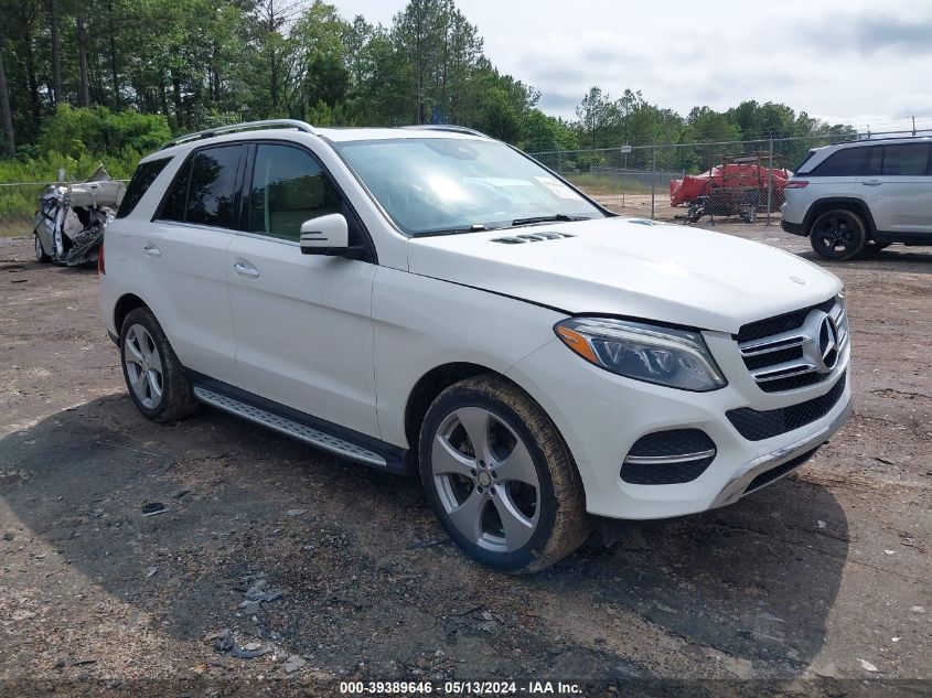 2016 MERCEDES-BENZ GLE 350 4MATIC