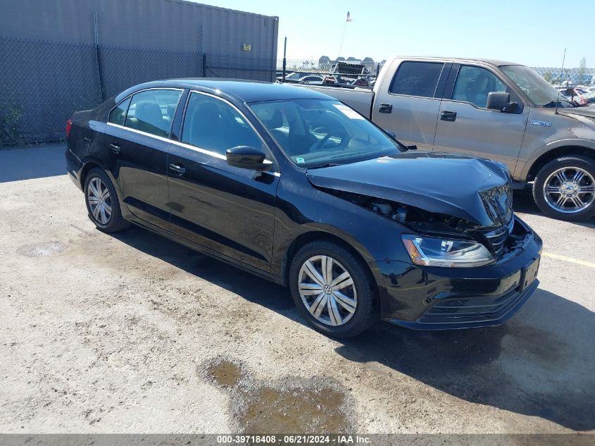 2017 VOLKSWAGEN JETTA 1.4T S