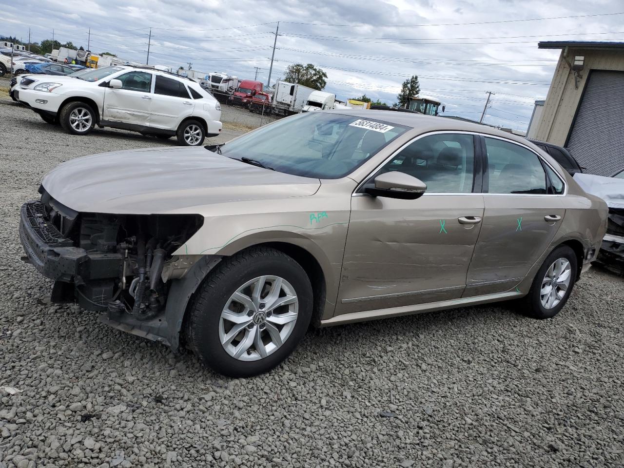 2016 VOLKSWAGEN PASSAT S