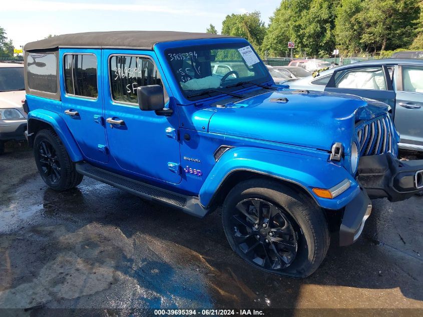 2021 JEEP WRANGLER UNLIMITED SAHARA 4XE