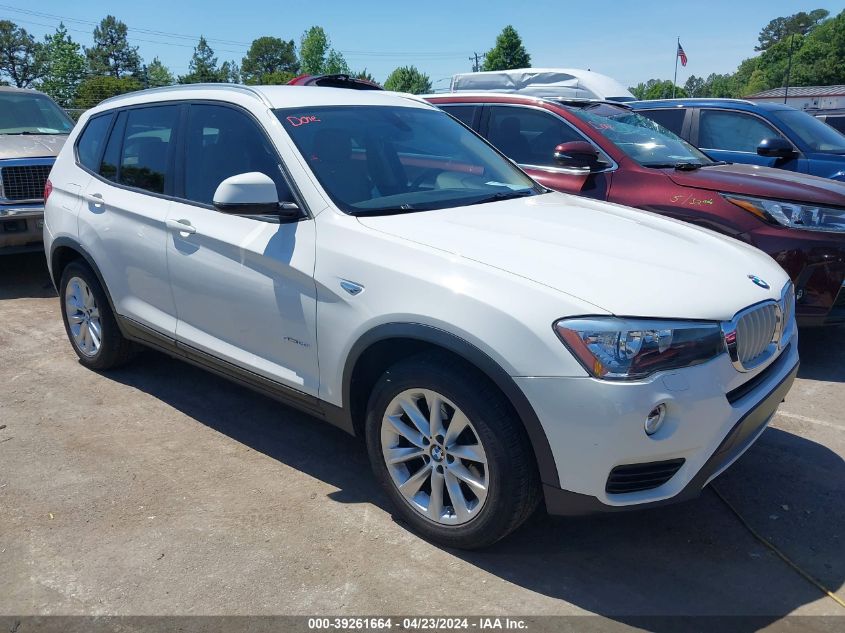 2017 BMW X3 SDRIVE28I