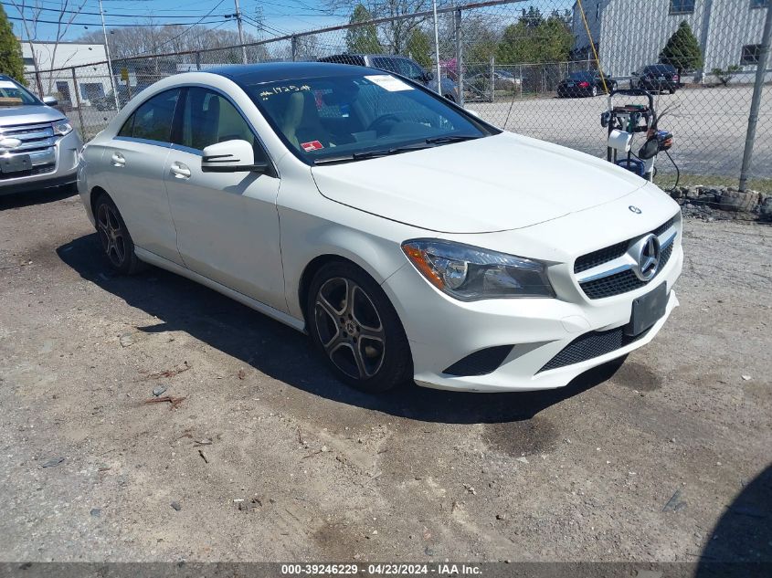 2014 MERCEDES-BENZ CLA 250 4MATIC