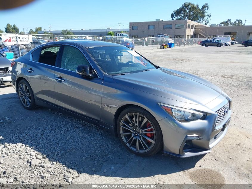 2018 INFINITI Q50 3.0T RED SPORT 400