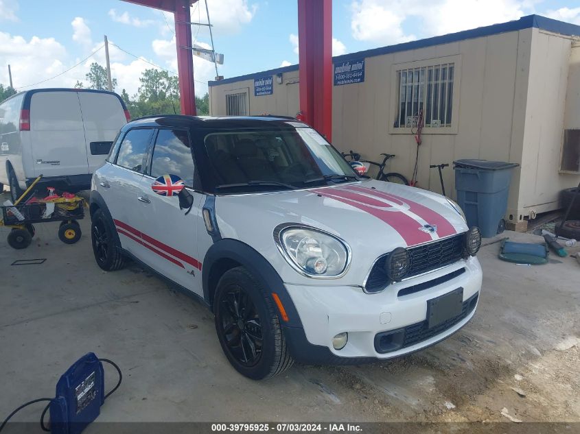 2013 MINI COUNTRYMAN COOPER S