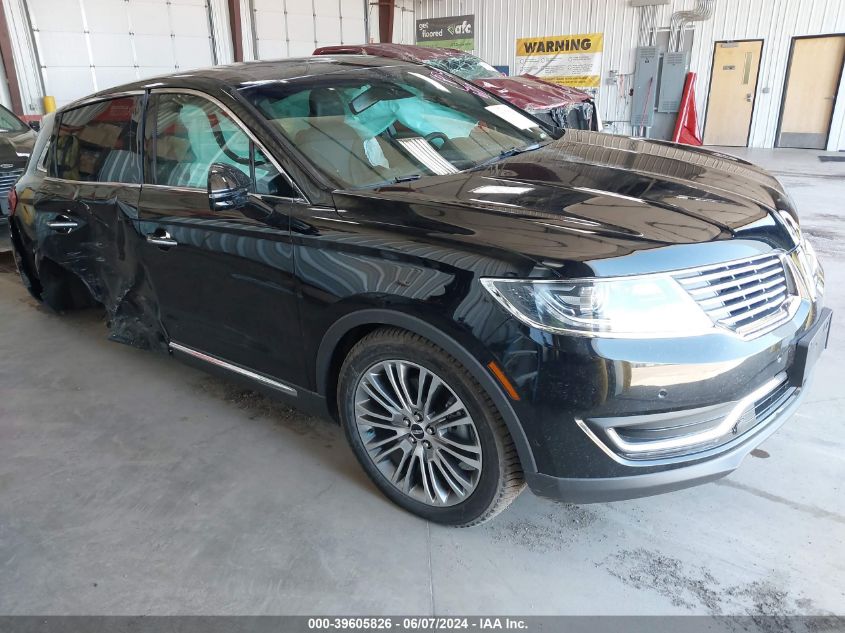 2017 LINCOLN MKX RESERVE