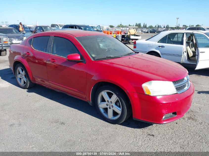 2013 DODGE AVENGER SXT