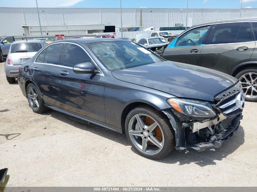 2015 MERCEDES-BENZ C 300 4MATIC/LUXURY 4MATIC/SPORT 4MATIC