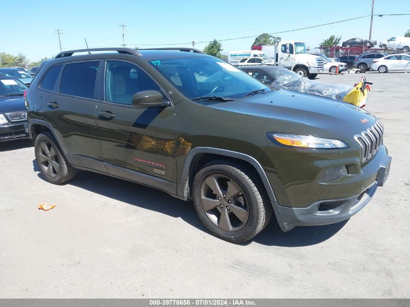 2016 JEEP CHEROKEE 75TH ANNIVERSARY