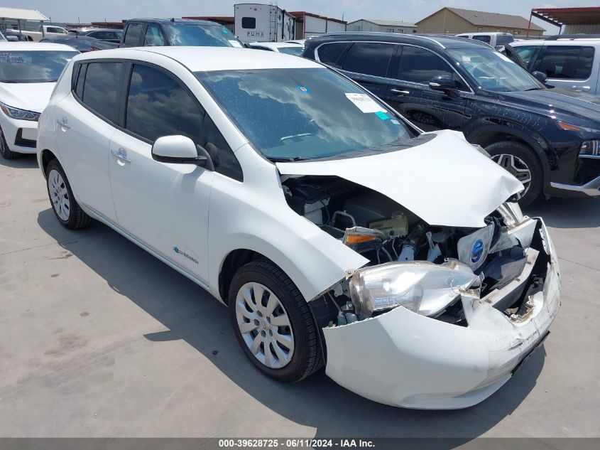 2015 NISSAN LEAF S