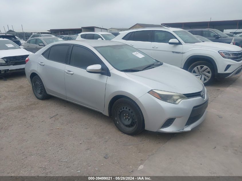 2015 TOYOTA COROLLA LE