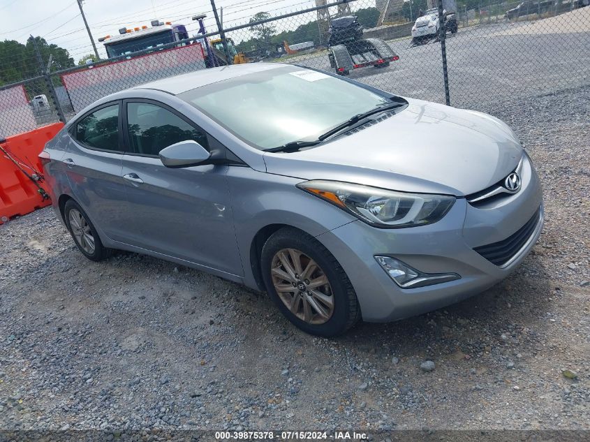 2015 HYUNDAI ELANTRA SE