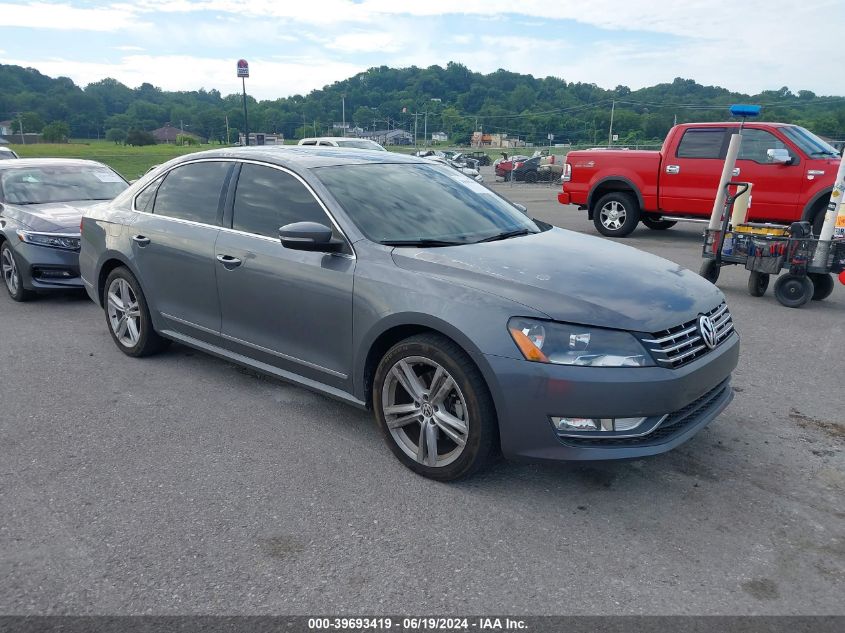 2014 VOLKSWAGEN PASSAT 2.0L TDI SEL PREMIUM