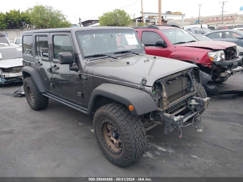 2017 JEEP WRANGLER UNLIMITED SPORT 4X4