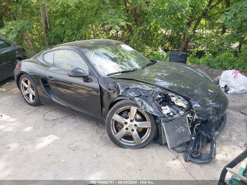 2016 PORSCHE CAYMAN BLACK EDITION