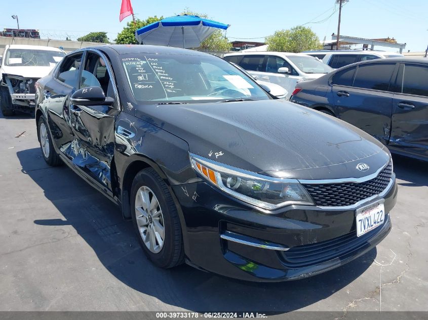 2016 KIA OPTIMA LX