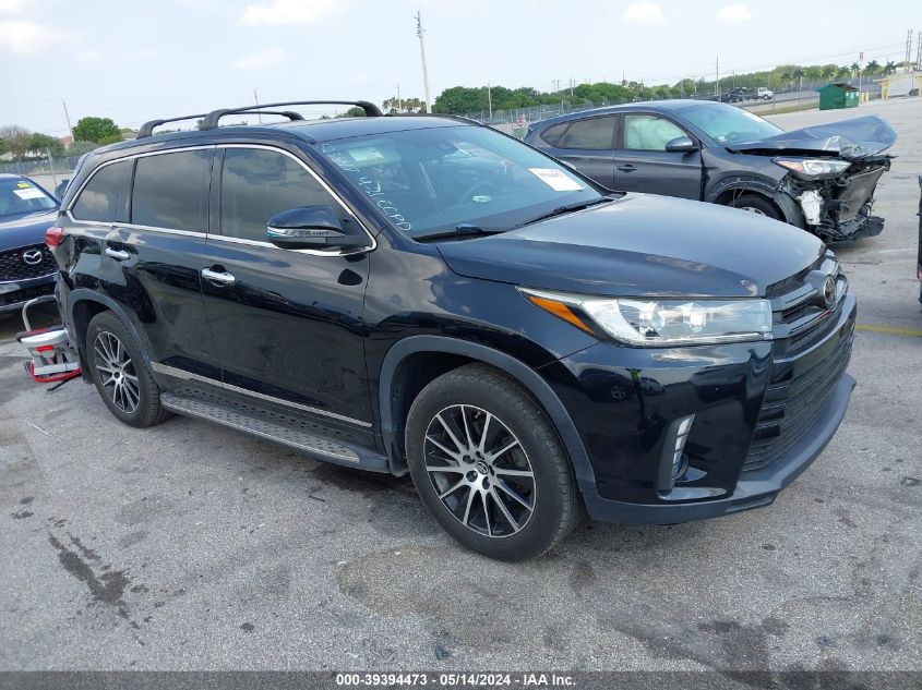 2017 TOYOTA HIGHLANDER SE/XLE