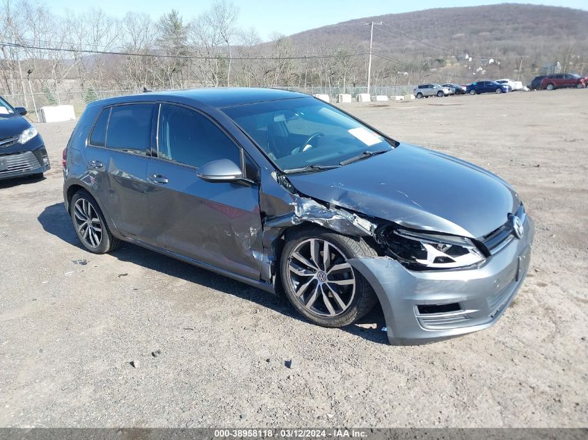 2015 VOLKSWAGEN GOLF TSI SE 4-DOOR