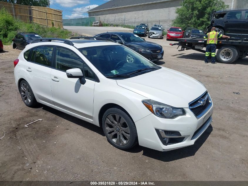 2016 SUBARU IMPREZA 2.0I SPORT PREMIUM