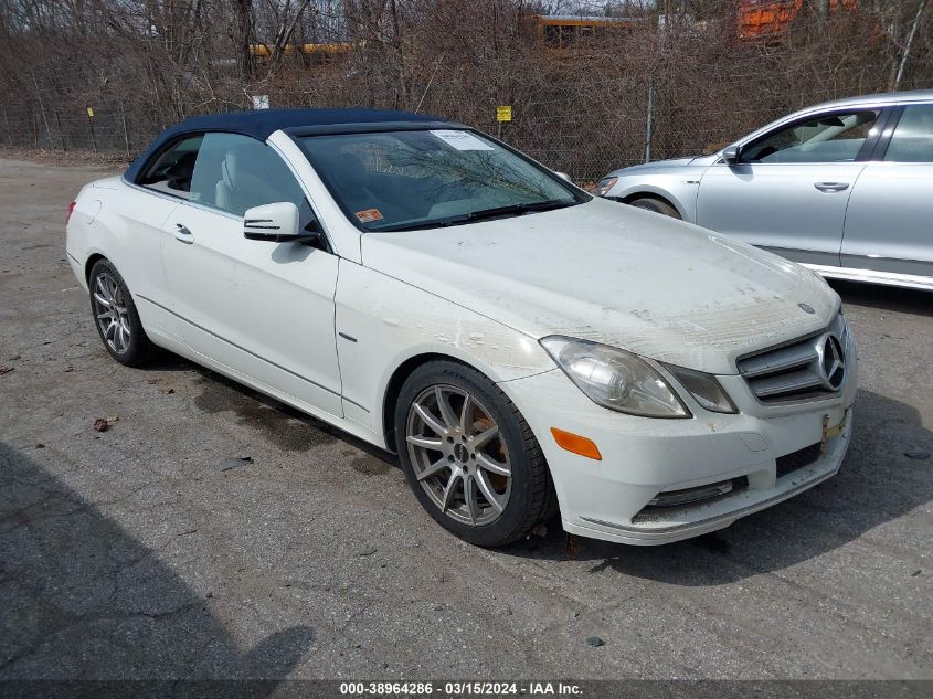 2012 MERCEDES-BENZ E 350