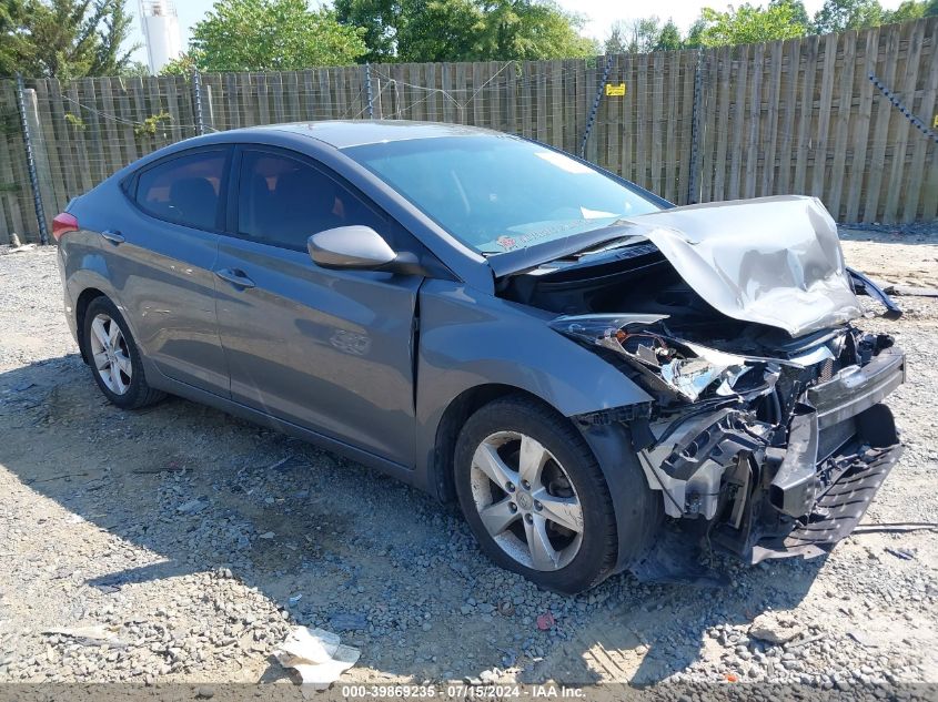 2013 HYUNDAI ELANTRA GLS