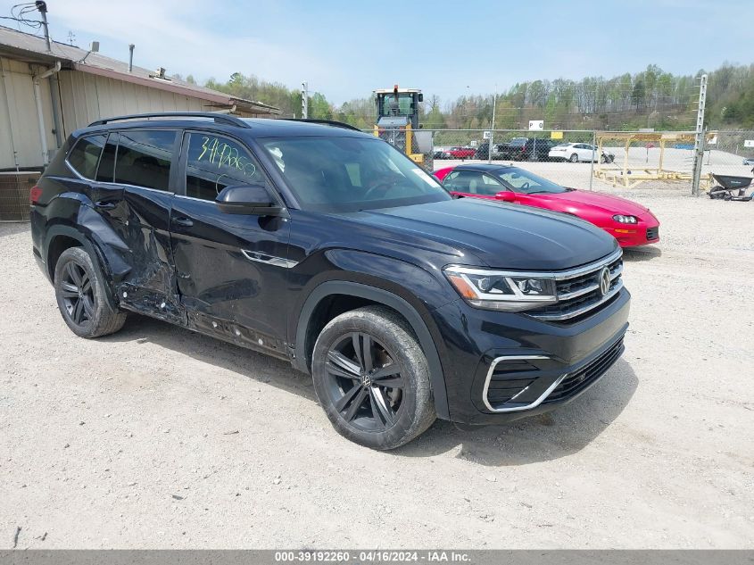 2021 VOLKSWAGEN ATLAS 3.6L V6 SE W/TECHNOLOGY R-LINE