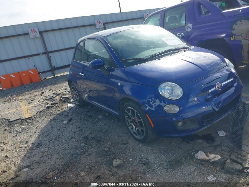 2013 FIAT 500 SPORT