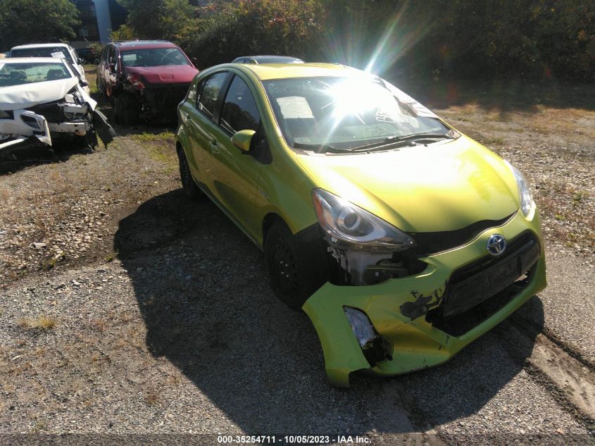 2016 TOYOTA PRIUS C TWO