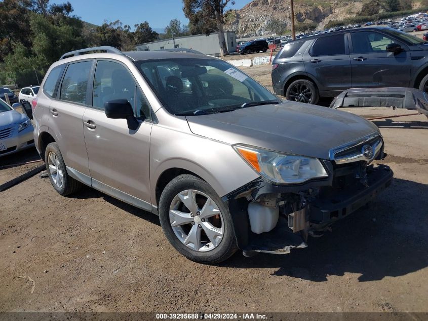 2015 SUBARU FORESTER 2.5I