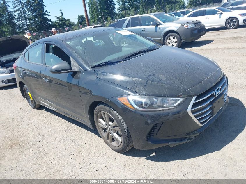 2018 HYUNDAI ELANTRA SEL