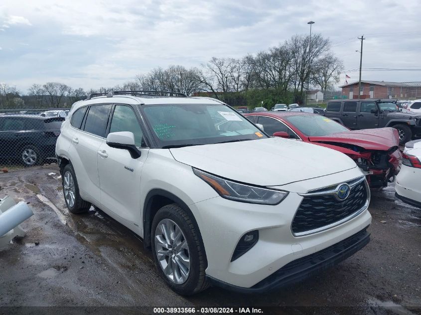 2021 TOYOTA HIGHLANDER HYBRID LIMITED