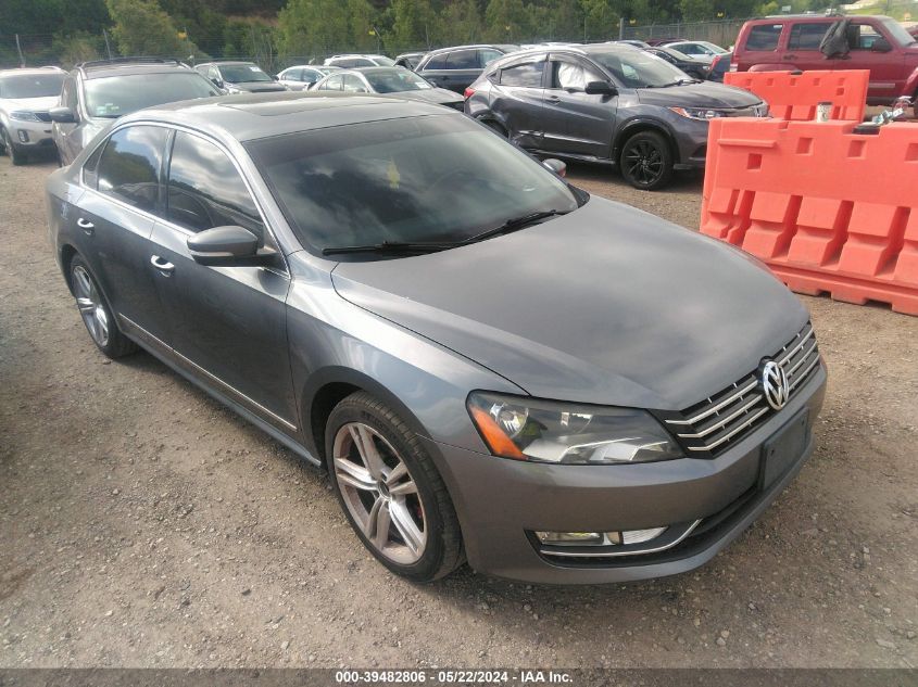 2013 VOLKSWAGEN PASSAT SEL