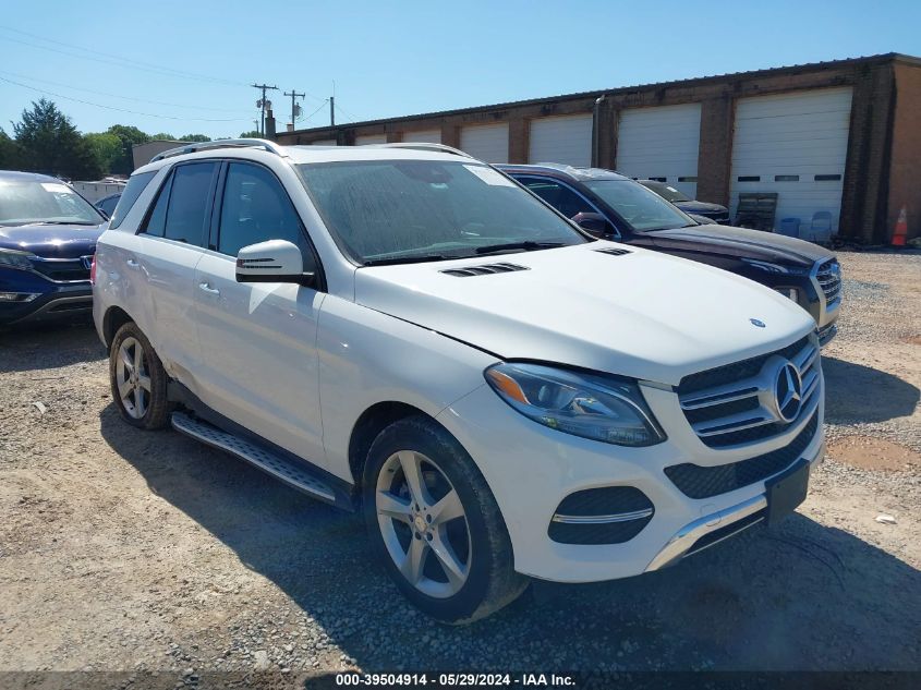 2016 MERCEDES-BENZ GLE 350 4MATIC