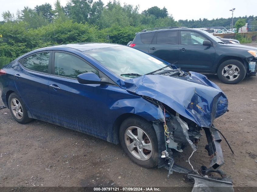 2015 HYUNDAI ELANTRA SE