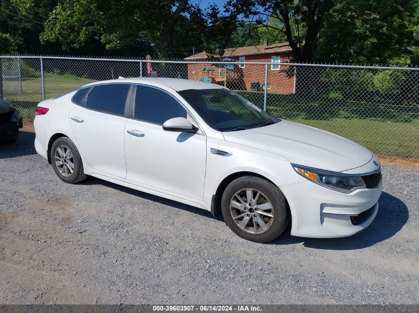 2016 KIA OPTIMA LX