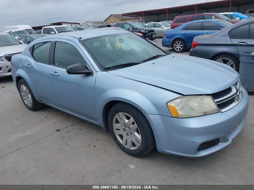 2013 DODGE AVENGER SE