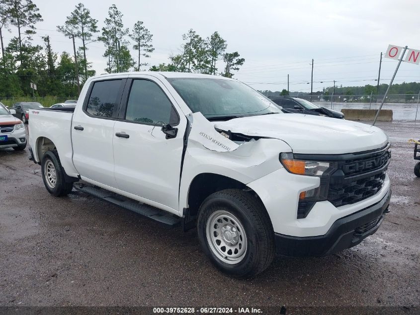 2023 CHEVROLET SILVERADO 1500 4WD  SHORT BED WT