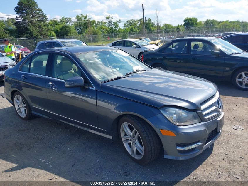 2013 MERCEDES-BENZ C 300 LUXURY 4MATIC/SPORT 4MATIC