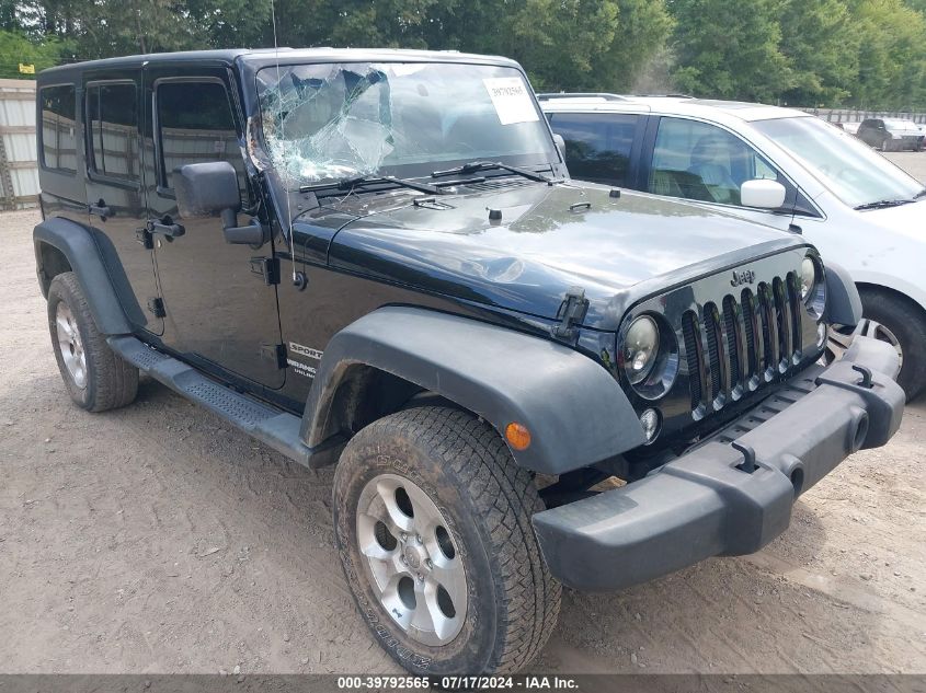 2014 JEEP WRANGLER UNLIMITED SPORT