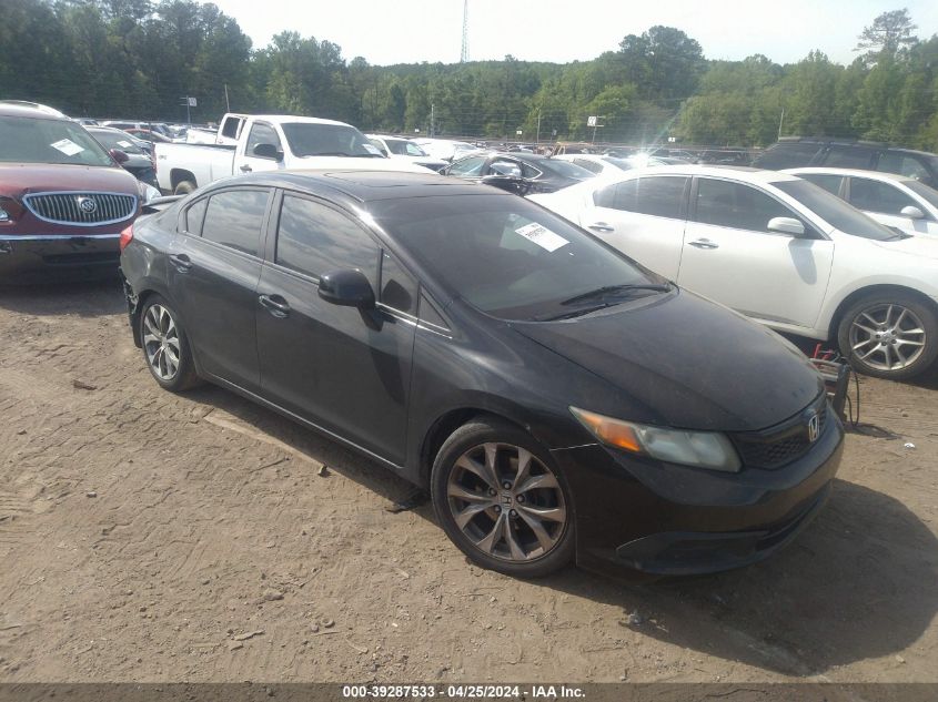 2012 HONDA CIVIC SI