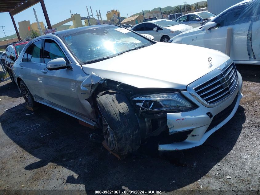 2016 MERCEDES-BENZ S 550 PLUG-IN HYBRID