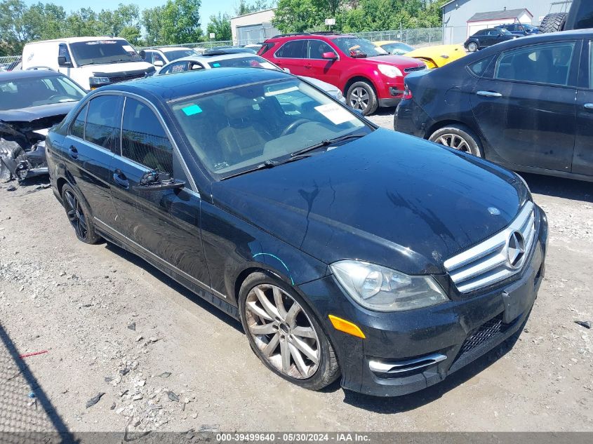 2012 MERCEDES-BENZ C 300 LUXURY 4MATIC/SPORT 4MATIC