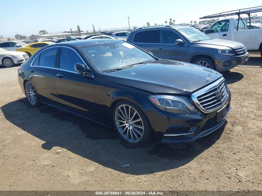 2015 MERCEDES-BENZ S 550 4MATIC