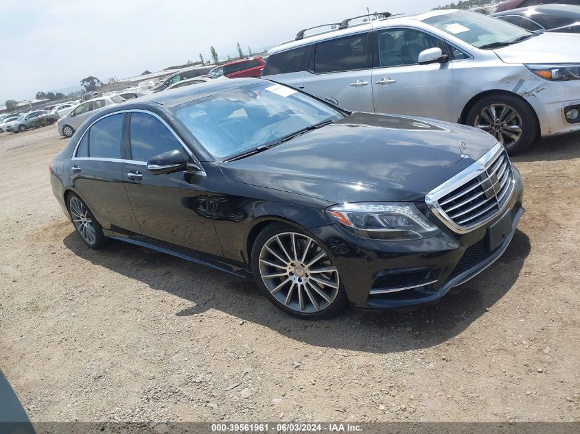 2015 MERCEDES-BENZ S 550 4MATIC