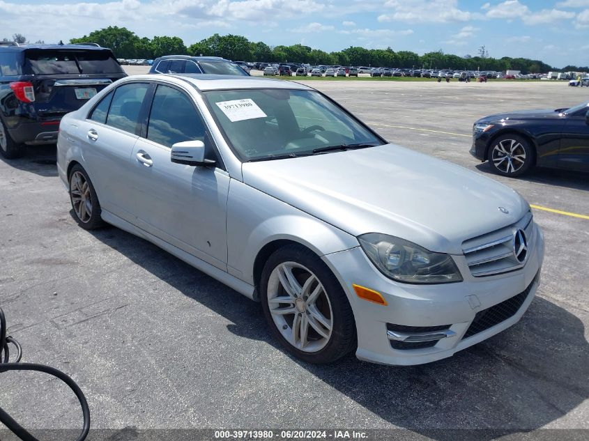 2013 MERCEDES-BENZ C 250 LUXURY/SPORT