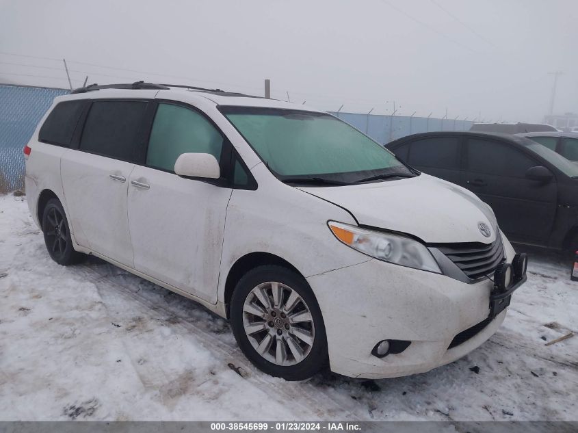 2014 TOYOTA SIENNA XLE 7 PASSENGER