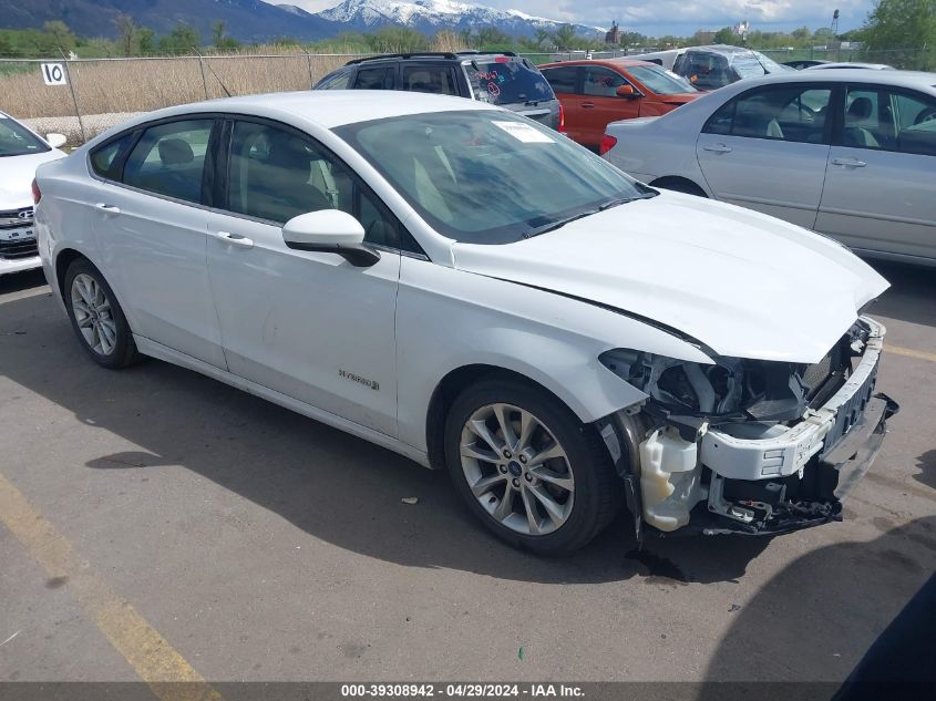 2017 FORD FUSION HYBRID SE