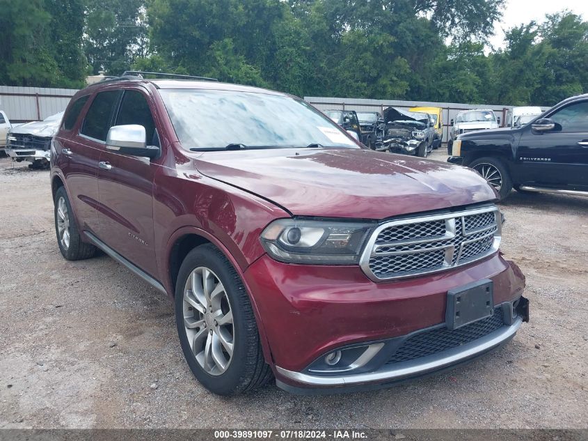 2016 DODGE DURANGO CITADEL ANODIZED PLATINUM