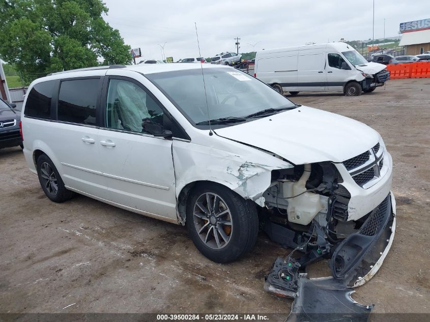 2017 DODGE GRAND CARAVAN SXT