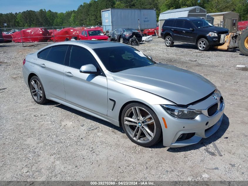 2019 BMW 430I GRAN COUPE