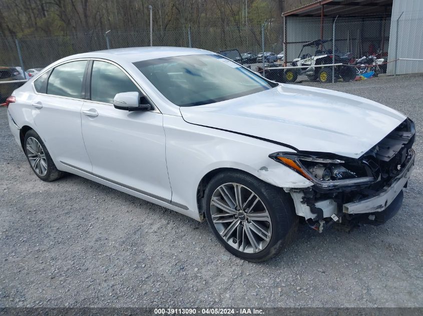 2018 GENESIS G80 3.8